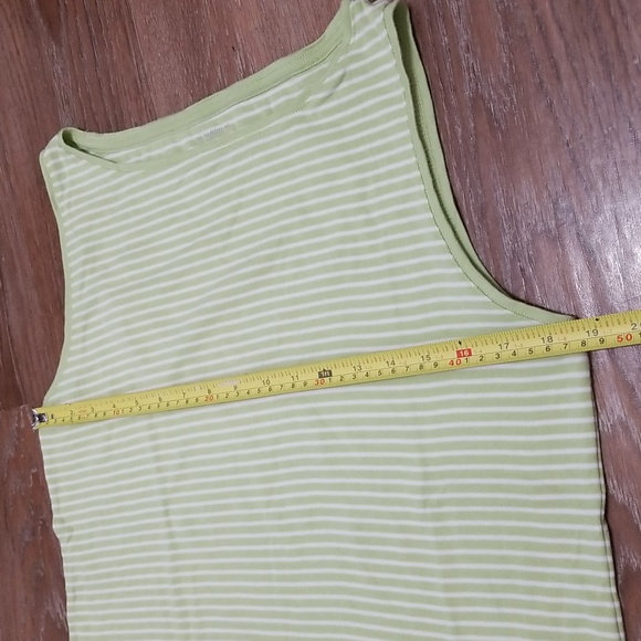 (XL) Talbots The Talbots Tee Pastel Striped Lightweight Classic Relaxed Fit - Picture 4 of 7